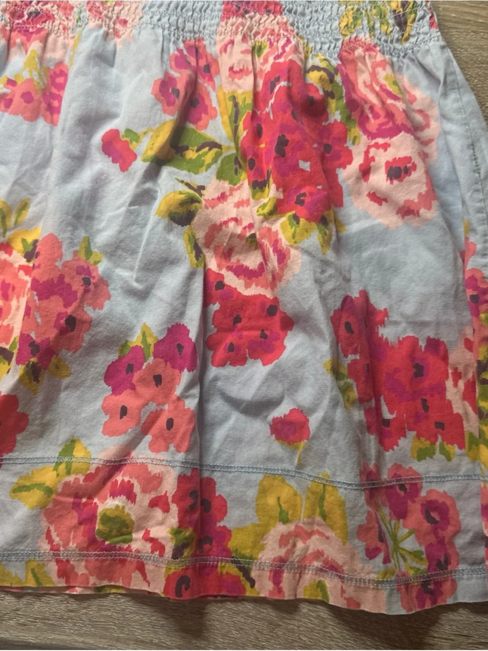 Mini Boden girls' mixed-media dress Small Spot Size 5/6